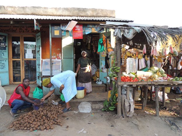 Marktstand in Mtwapa
