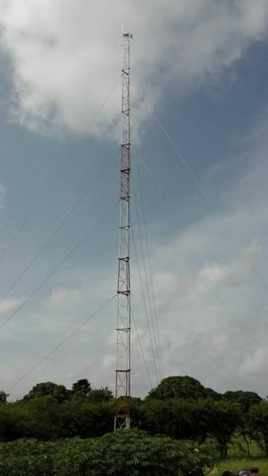 Funkmast für den Internetanschluss