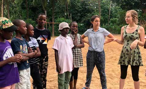 Katrin in Kenia
